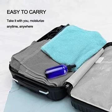 Wedama Spray Bottle, 4 oz Fine Mist Glass Spray Bottles, Little Refillable Liquid Containers for Watering Flowers Cleaning(16 Pack, Blue)