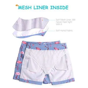 maamgic Boys Swim Trunks Toddler Swim Shorts Little Boys Bathing Suit Swimsuit Toddler Boy Swimwear