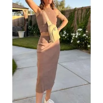 Arach&Cloz Women’s Two Piece Sets for Spring Style