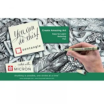 Zentangle Tool Set (Pack of 12) - Perfect for Creative Minds!