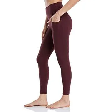 HeyNuts 7/8 High Waisted Leggings with Pockets Women