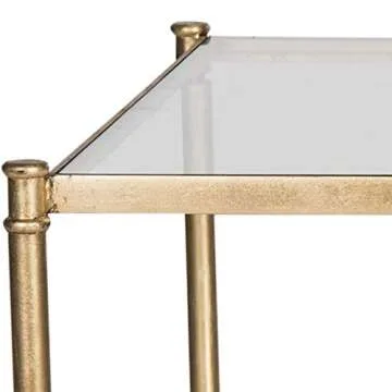 SAFAVIEH Home Collection Aslan Gold Coffee Table
