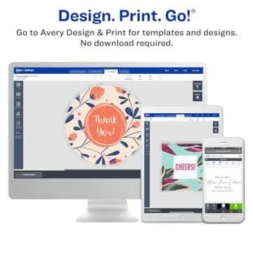 Avery Matte White Rectangle Labels - Customizable & Reliable