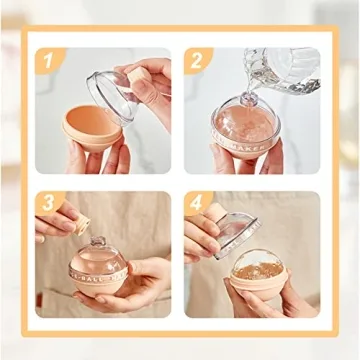 Candy Color Ice Ball Maker for Whiskey and Cocktails