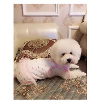 Dog Diaper with Suspender - Cute Cotton Summer Jumpsuit