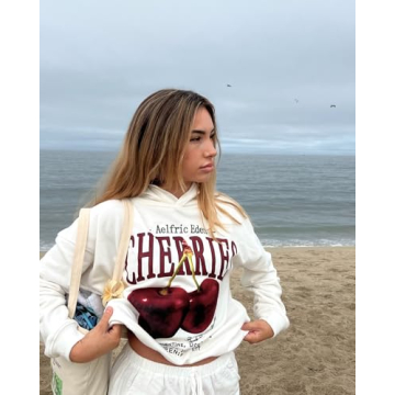 Aelfric Eden Cherry Graphic Hoodies for Trendy Streetwear
