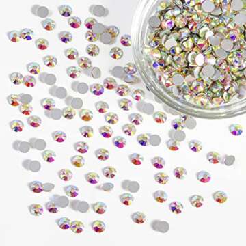 Beadsland 14400pcs AB Crystal Rhinestones for Crafts & DIY