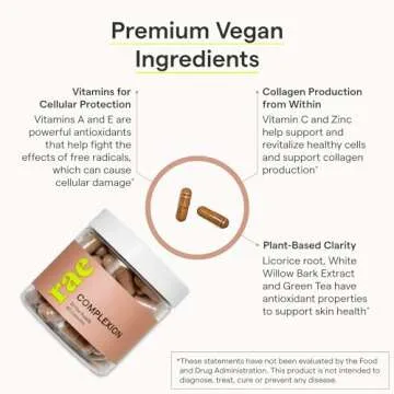 Rae Wellness Complexion Capsules for Radiant Skin - Vegan & Non-GMO