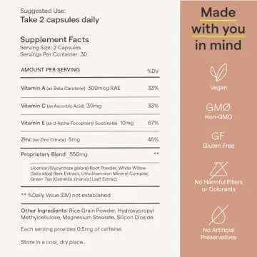 Rae Wellness Complexion Capsules for Radiant Skin - Vegan & Non-GMO