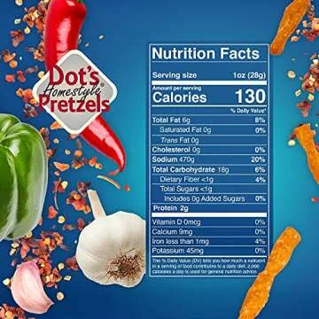 Dot's South West Seasoned Pretzel Twists Family Size