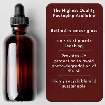 Pure Body Naturals Organic Fractionated Coconut Oil for Skin and Hair, 4 fl oz - Liquid Carrier Oil for Diluting Essential Oils, Hair Growth & Skin Moisturizer