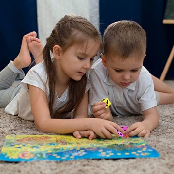 ArtCreativity Foam Dice Set - 24 Colorful Dice for Kids