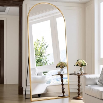 Antok Full Length 71x28 Inch Arched Mirror - Stylish Decor