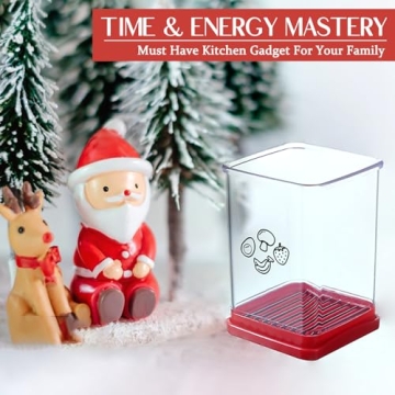 Stainless Steel Fruit Slicer - Effortless Kitchen Gadget