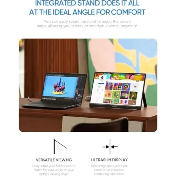 ARZOPA 15.6" FHD Portable Laptop Monitor