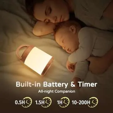 One Fire Egg Light for Nursery, 10 Colors Dimmable Baby Night Lights for Nursery,1800mAh Rechargeable Night Light for Kids Lamp,Remote+Timer Kids Night Light Lamp,Portable Night Light for Baby Nursery