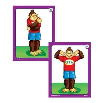 Super Duper Publications | Yoga Body Awareness and Exercise Fun Deck | Occupational Therapy Flash Cards | Gross Motor Movement Activity | Educational Learning Materials for Children