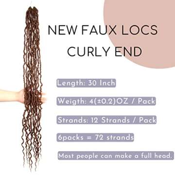 BOHOBABE Crochet Hair 30 Inch Bohemian Locs for You