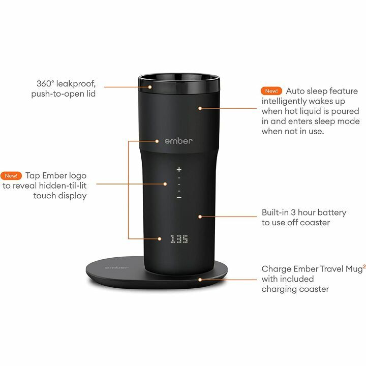 Ember Travel Mug 2 - 12oz Smart Heated Coffee Mug