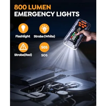 YaberAuto 16-in-1 Jump Starter and Air Compressor