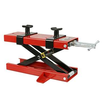 Smartxchoices Motorcycle Jack Stand for Reliable Lifting