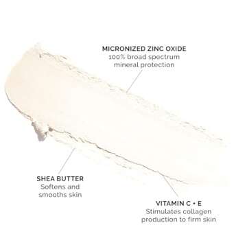 MDSolarSciences Kidstick Kids Mineral Sunscreen Stick SPF 40, Broad Spectrum UVA/UVB, Water-Resistant, Hypoallergenic, Fragrance-Free, Zinc Oxide Sunscreen for Face and Body, 0.6 oz