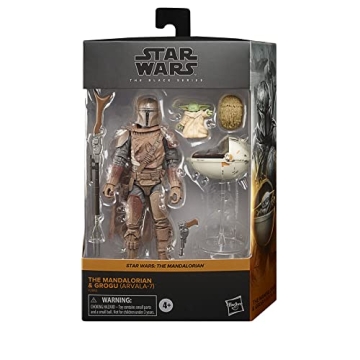 Star Wars The Black Series Mandalorian and Grogu Figures