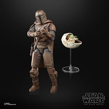 Star Wars The Black Series Mandalorian and Grogu Figures