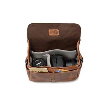 ONA Bowery Camera Messenger Bag in Antique Cognac