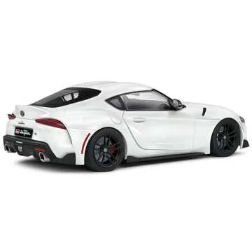 2023 GR Supra White Pearl Metallic 1/18 Diecast Model