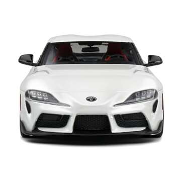 2023 GR Supra White Pearl Metallic 1/18 Diecast Model