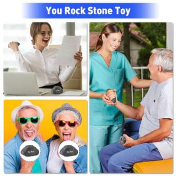 Gemscream Foam Stress Balls - Funny Stress Relievers