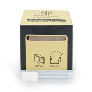 Parallel Products – Premium Preservative Film - Plastic Wrap for Brow and Lash PMU – For Use with Lamination, Microblading or Tint Kit – For use on Eyebrows and Eyelashes – BPA Free – 300 Meters