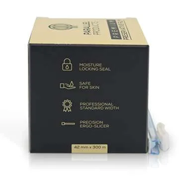 Parallel Products – Premium Preservative Film - Plastic Wrap for Brow and Lash PMU – For Use with Lamination, Microblading or Tint Kit – For use on Eyebrows and Eyelashes – BPA Free – 300 Meters