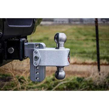 Premium Weigh Safe Adjustable Trailer Hitch for 2.5" Receiver