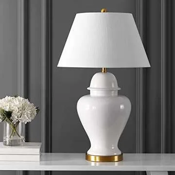 Modern Classic JONATHAN Y Sagwa Table Lamp - LED Bulb Included