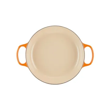 Le Creuset Enameled Cast Iron Signature Braiser, 3.5 qt., Flame