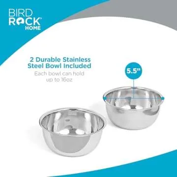 Modern Elevated Pet Feeder for Medium Breeds - Stylish & Functional