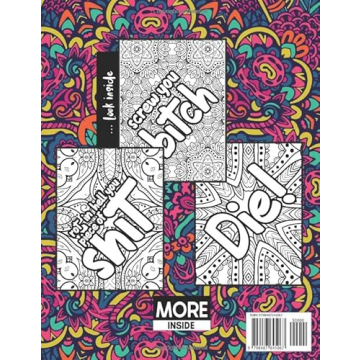 Snarky Breakup Coloring Book - Relax and Move On