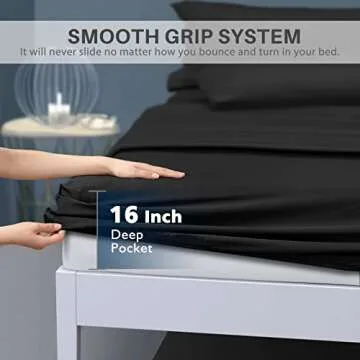 Luxurious Secura Queen Bed Sheet Set - Ultra Soft Microfiber