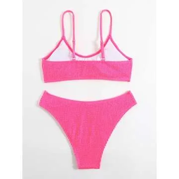 SOLY HUX Stylish & Comfortable Women's Bikini Set for Summer