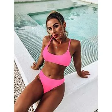 SOLY HUX Women's Chic & Comfortable Bikini Set