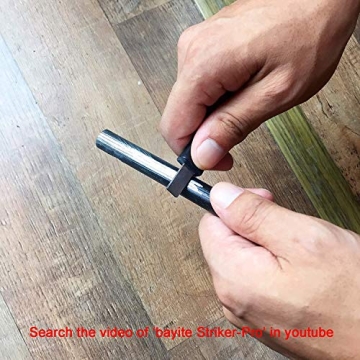 bayite Ferrocerium Fire Starter for All Outdoor Adventures