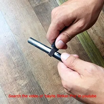 bayite Ferrocerium Fire Starter for All Outdoor Adventures