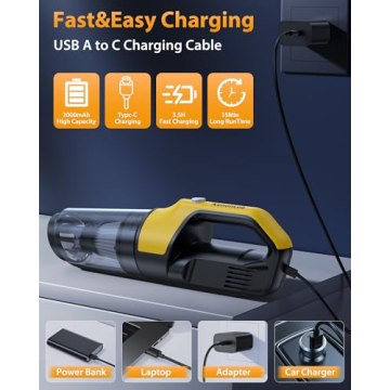 XenonLab Handheld Vacuum Cordless 10KPA for Cleaning