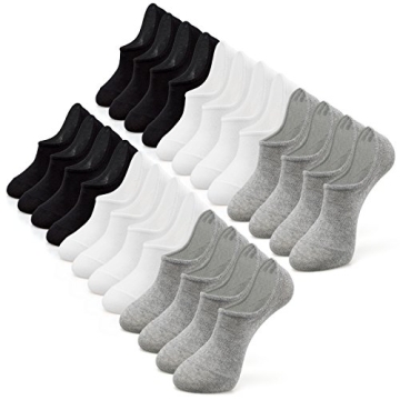 IDEGG No Show Socks: Ultimate Comfort & Anti-Slip for Active Lifestyles