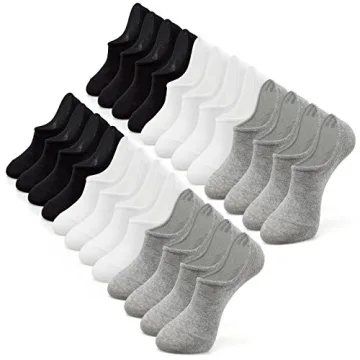 IDEGG No Show Socks: Ultimate Comfort & Anti-Slip for Active Lifestyles