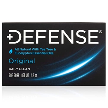 DEFENSE Tea Tree Bar Soap for Healthy Skin and Freshness