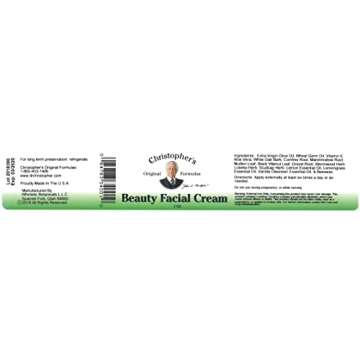 Christopher's Beauty Facial Cream for Healthy Skin