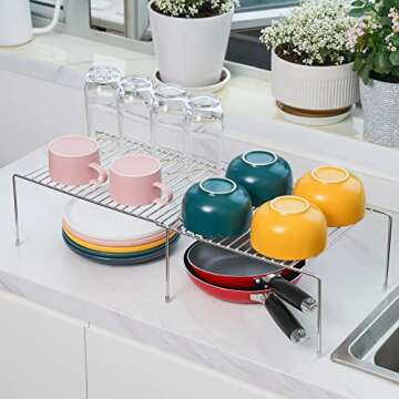 Tomorotec Space-Saving Stainless Steel Storage Rack